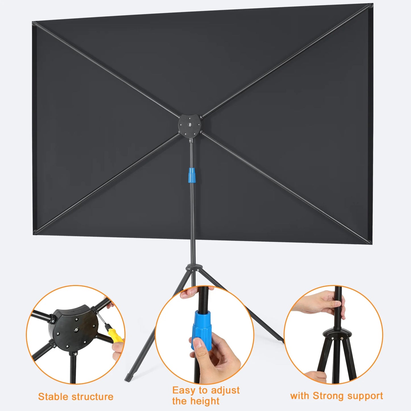 Portable Projector Screen with Stand